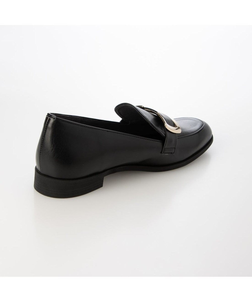 MODE ET JACOMO <carino>【レイン対応】バックルソフトスクエアトゥローファー 