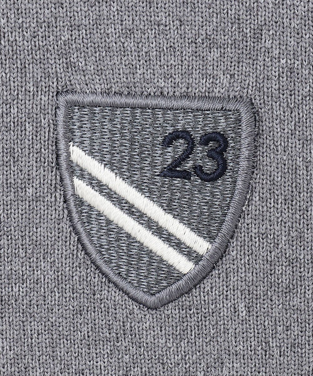 23区GOLF 【MEN】ハーフジップ ニットソー 