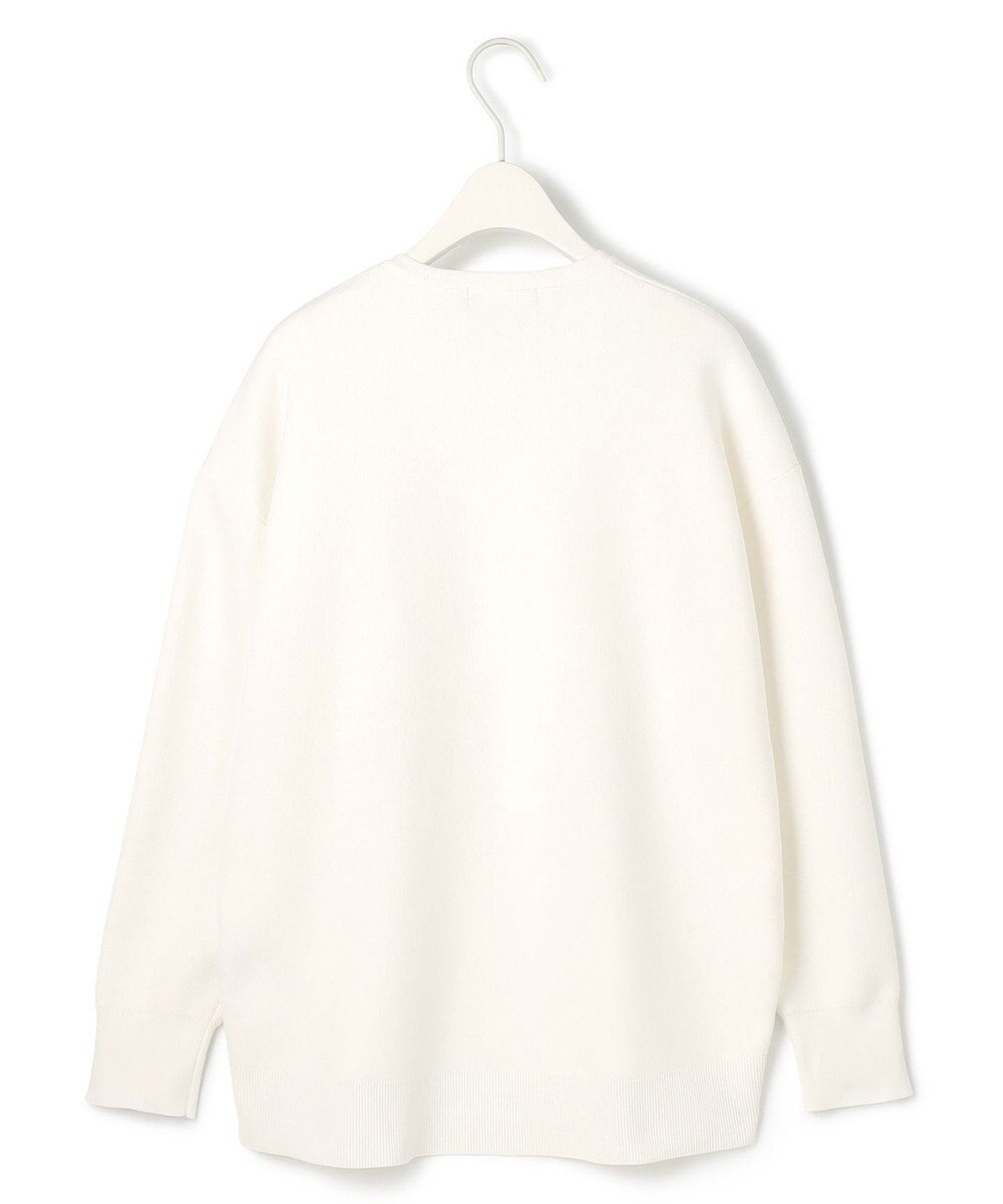 ICB 【WEB限定カラーあり・洗える】コットンポリエステルスムース  ニットプルオーバー 