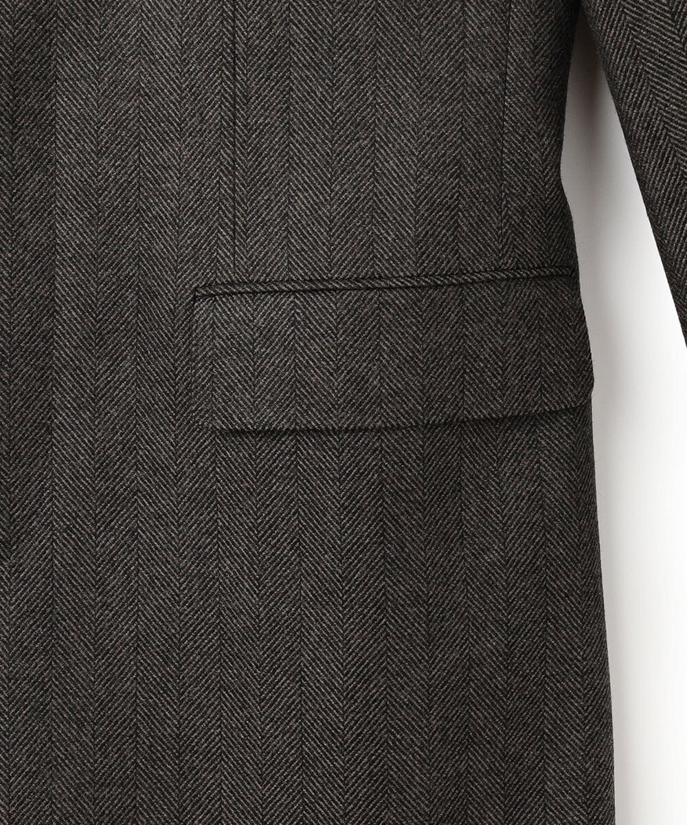 J.PRESS MEN 【ARTHUR HARRISON】 2080ヘリンボンフランネルチェスター コート 