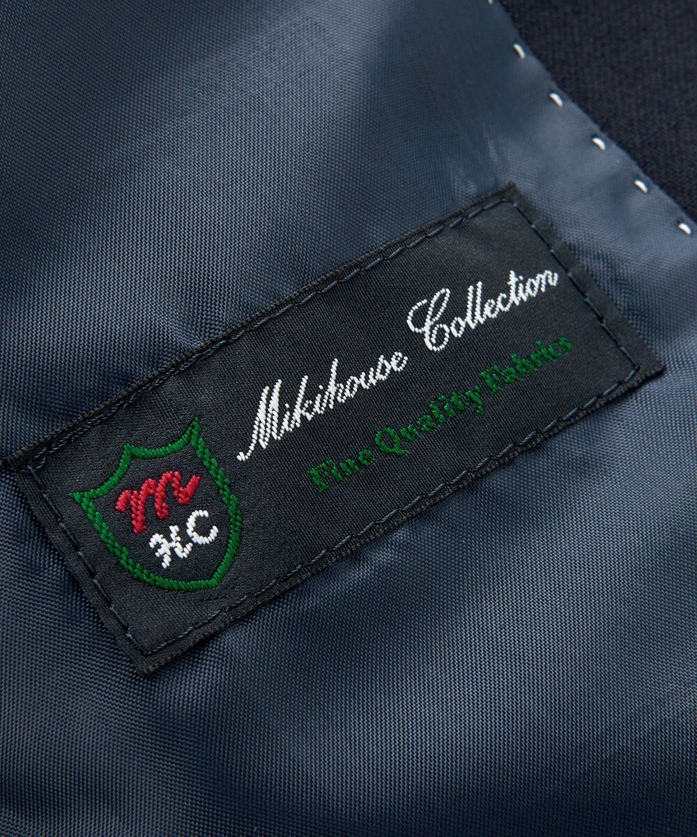 MIKI HOUSE HOT BISCUITS 【ミキハウス】【110-130cm】 ウールサキソニー素材のスーツ 