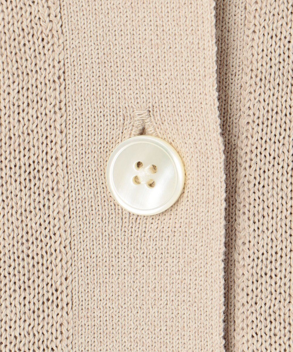 J.PRESS LADIES L 【洗える】リノナチュール Vネック カーディガン 