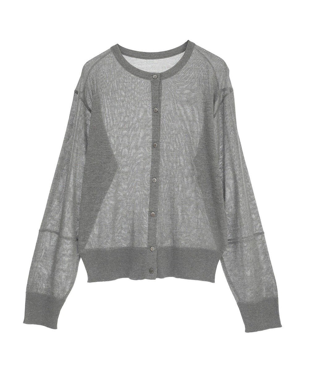 earth music&ecology ＳＥＴ２点シアーニットプルオーバー＋カーディガン 