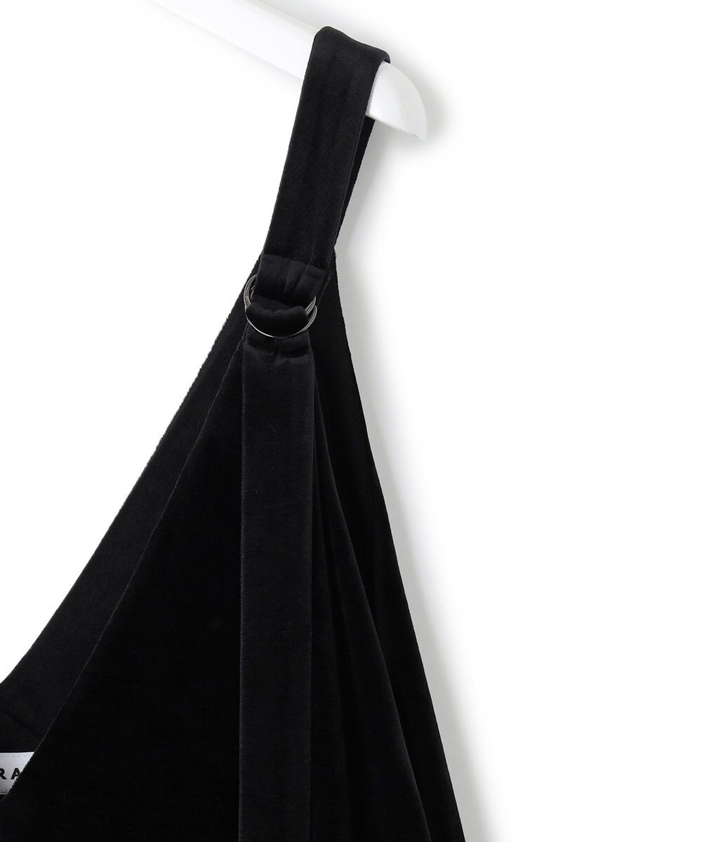 23区 【SACRA】トリアセテートベロア サロペット 