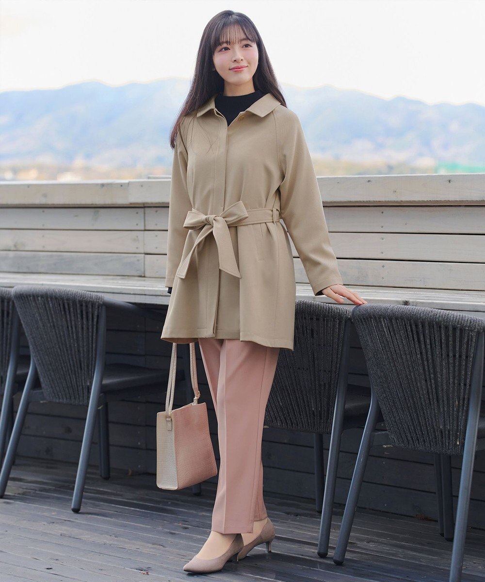 Tiaclasse L 【おのののかさん着用】とろみカラーテーパードパンツ 