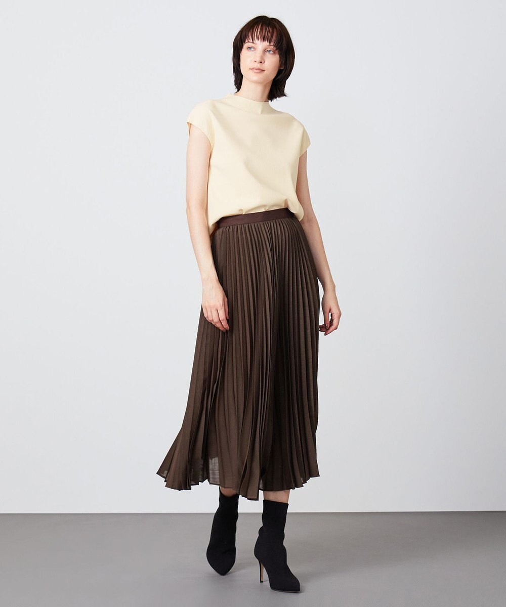 BEIGE， MOYE / プリーツスカート 