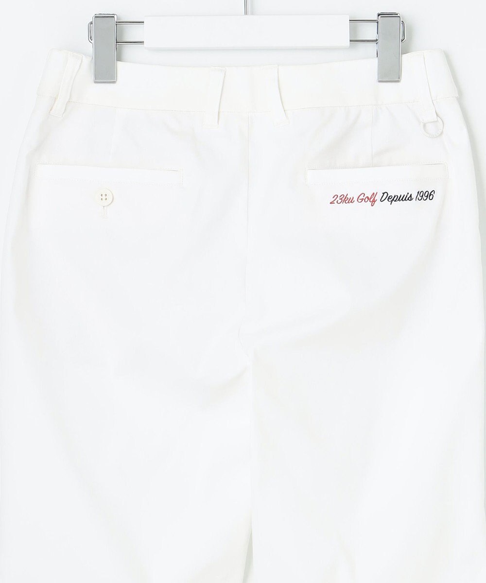 23区GOLF 防透素材で白でも安心！【WOMEN】【撥水/ストレッチ】シェルタリングオックス パンツ 
