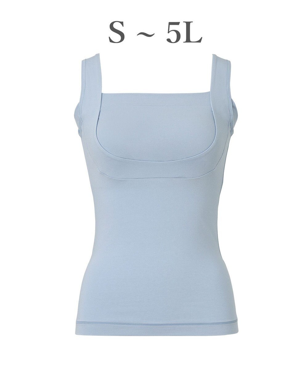 BRADELIS New York 【BRADELIS NewYork peace】綿混楽々バストキープブラキャミ24 ブラデリス 綿混素材で快適に補正 ブラトップ DB524203 