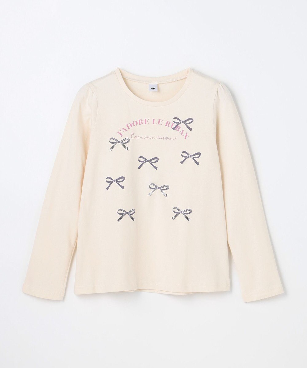 ANY KIDS 【WEB限定】7days プリント 長袖Tシャツ 