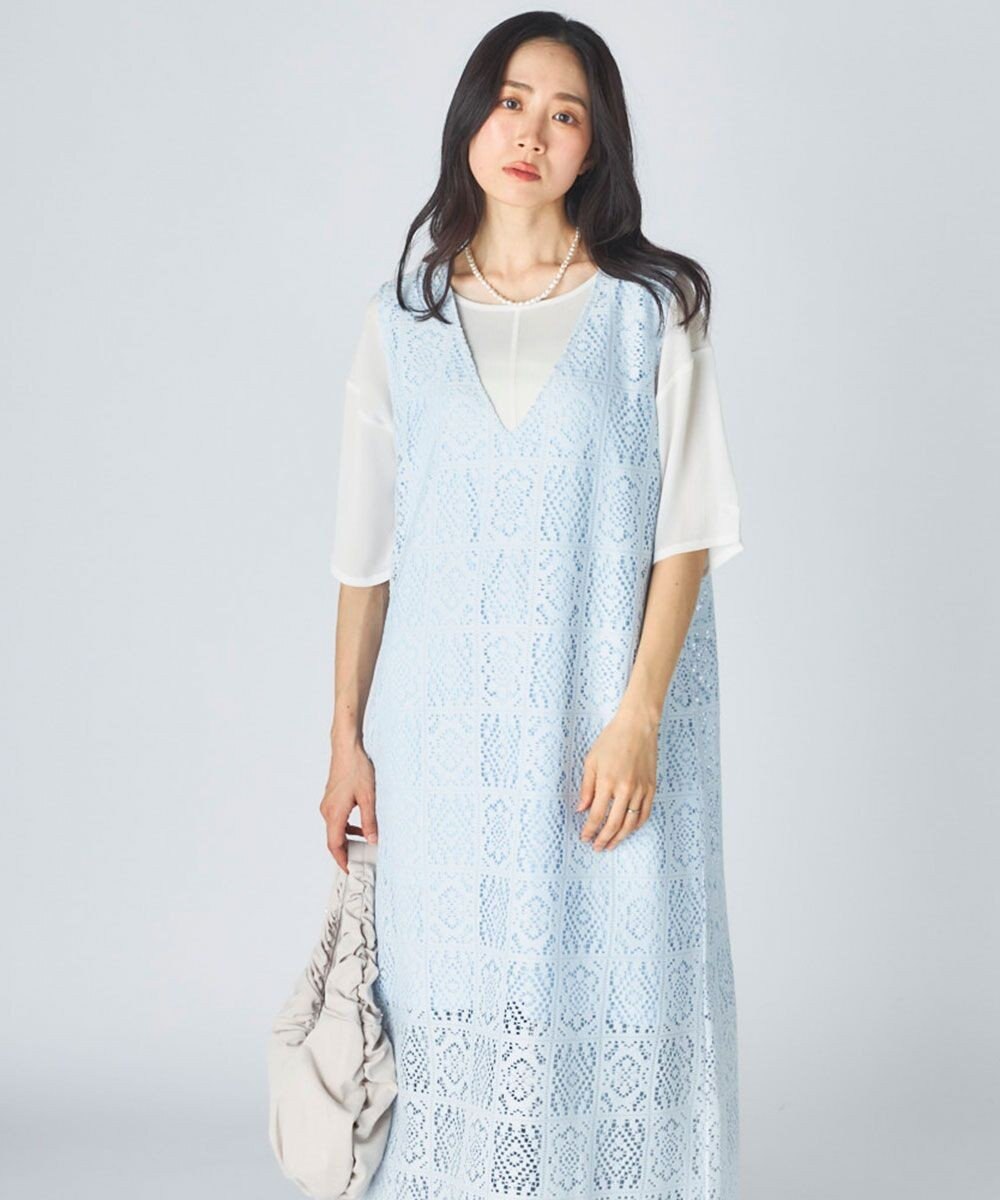 OP／FILA 【Ocean Pacific】レースノースリーブトップス 