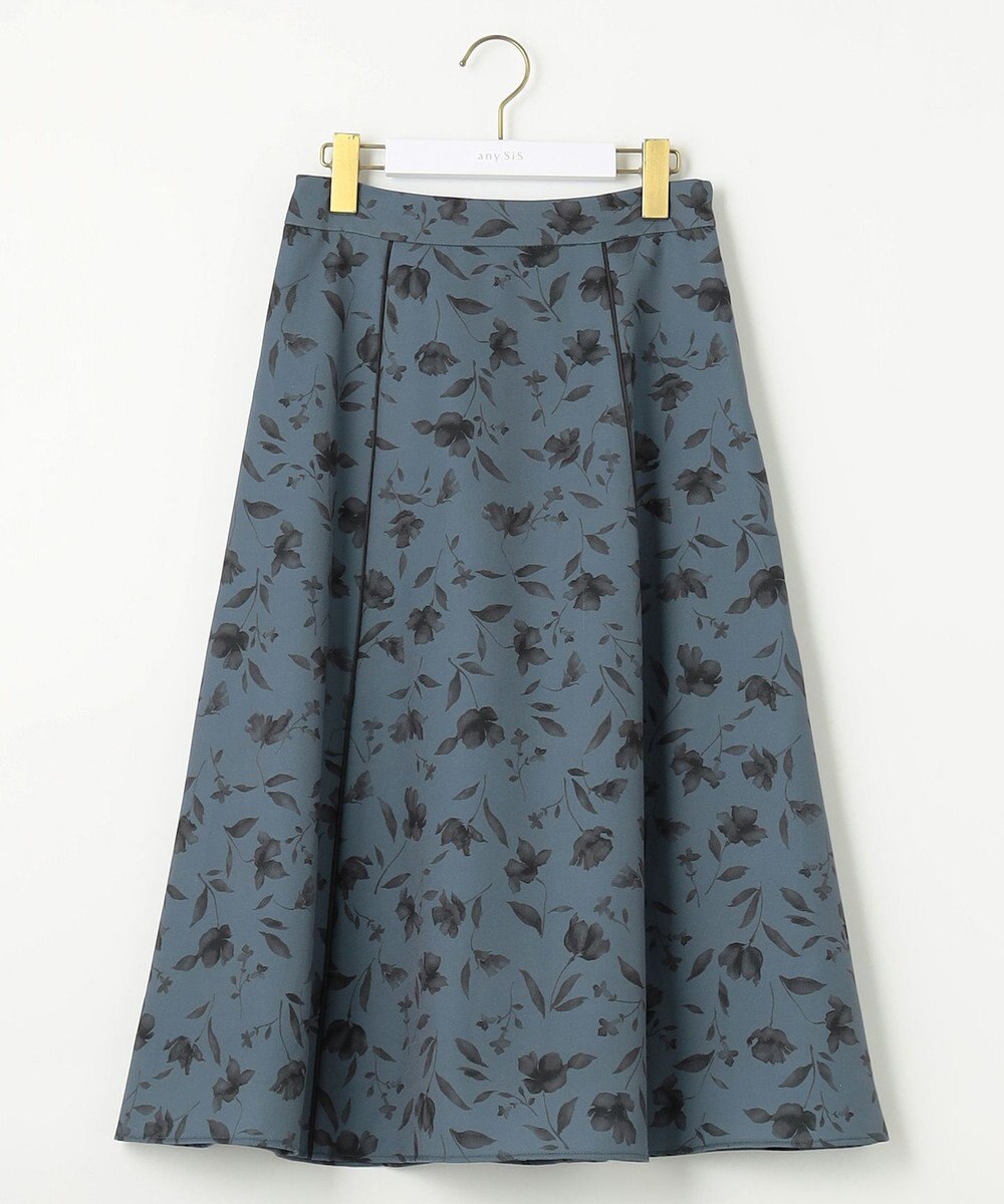 ANY SIS 【洗える】フローラルパターン スカート 