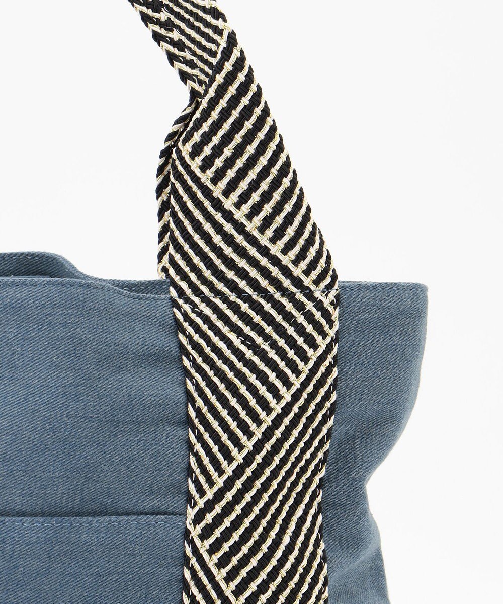 ANY キャンバスデザインテープトート 