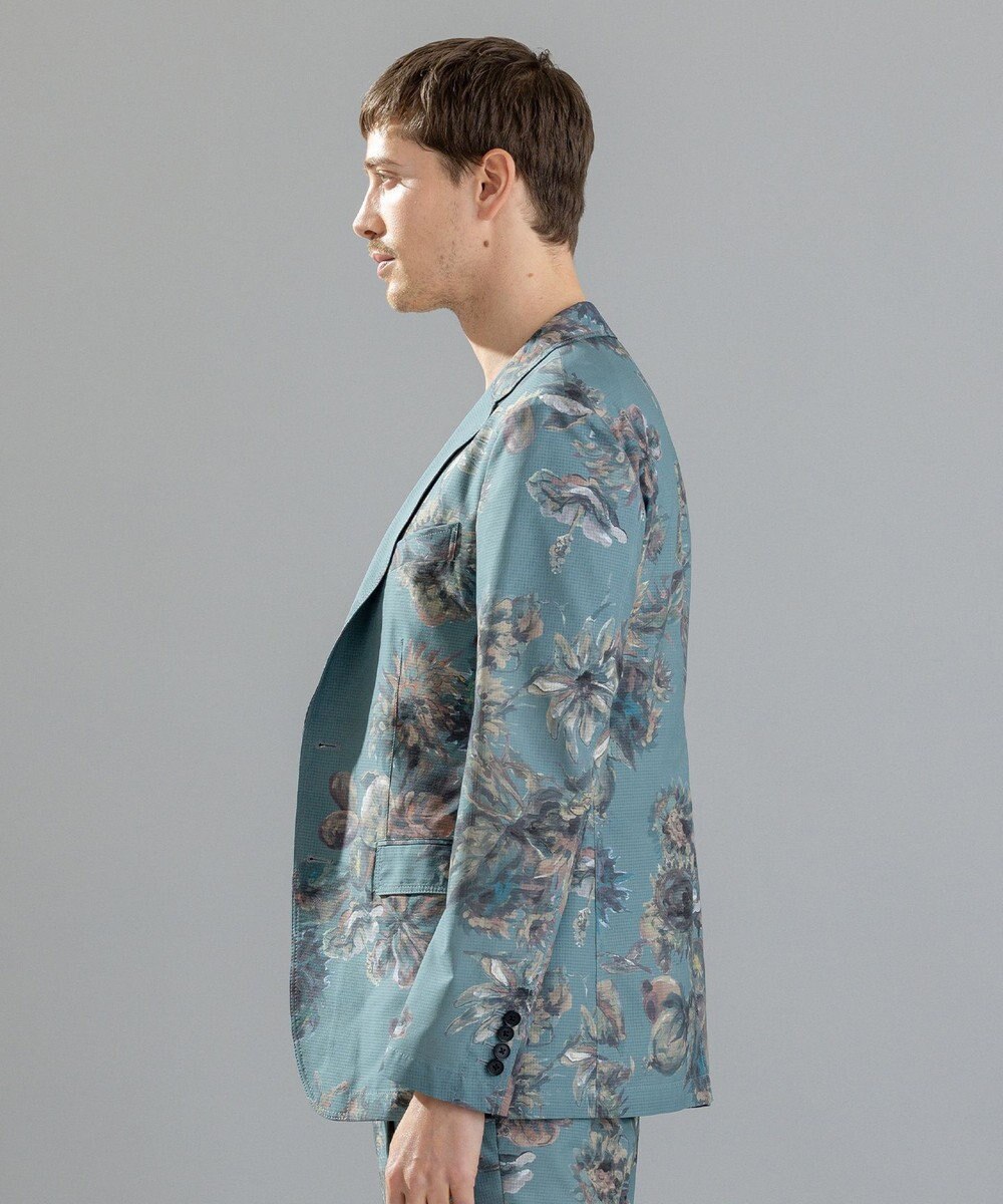 JOSEPH HOMME 【LEON 掲載】クールドッツストレッチトロピカル柄　ジャケット 