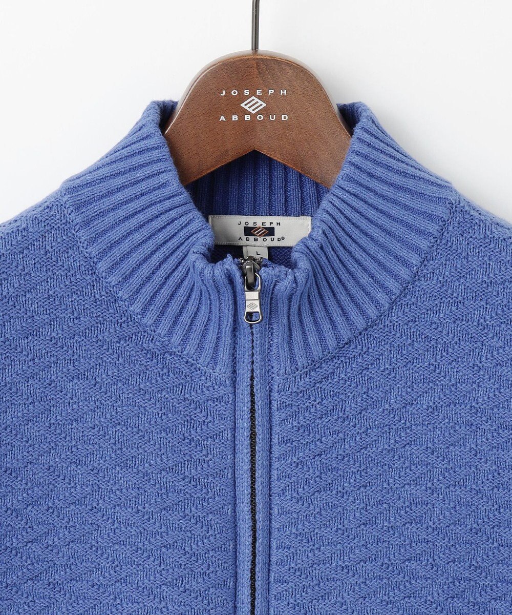 JOSEPH ABBOUD 【25SS・洗える】バルキーニット ブルゾン 