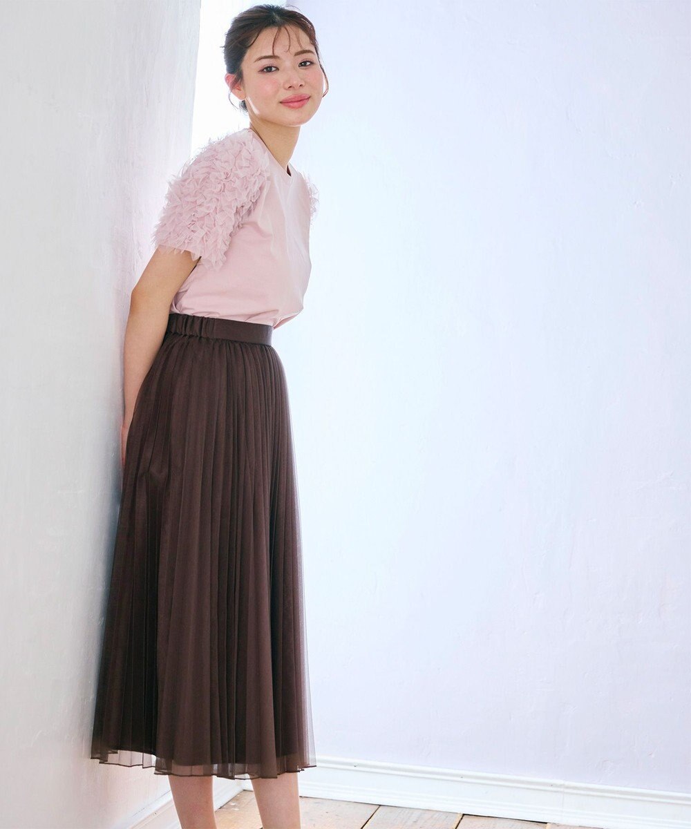 Feroux シャイニープリーツスカート 