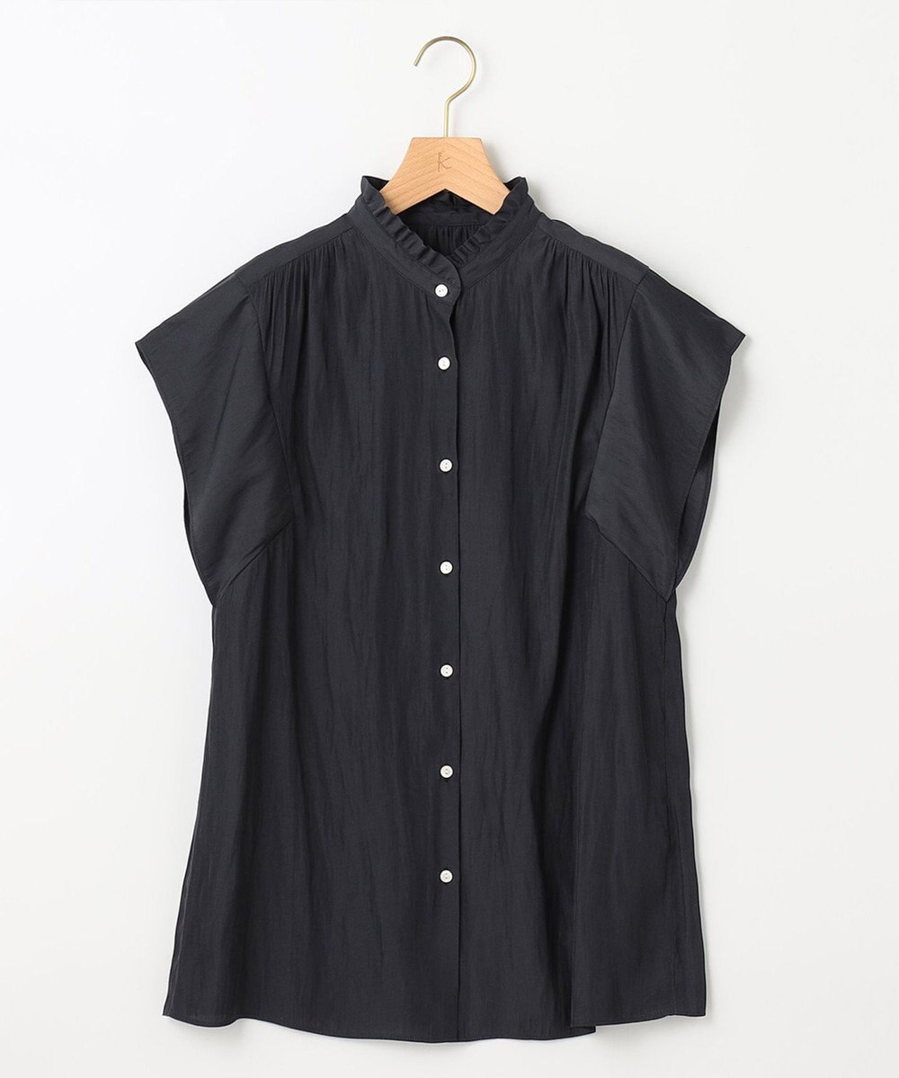 組曲 【大人気シリーズ】ギャザーライトデシン ブラウス 