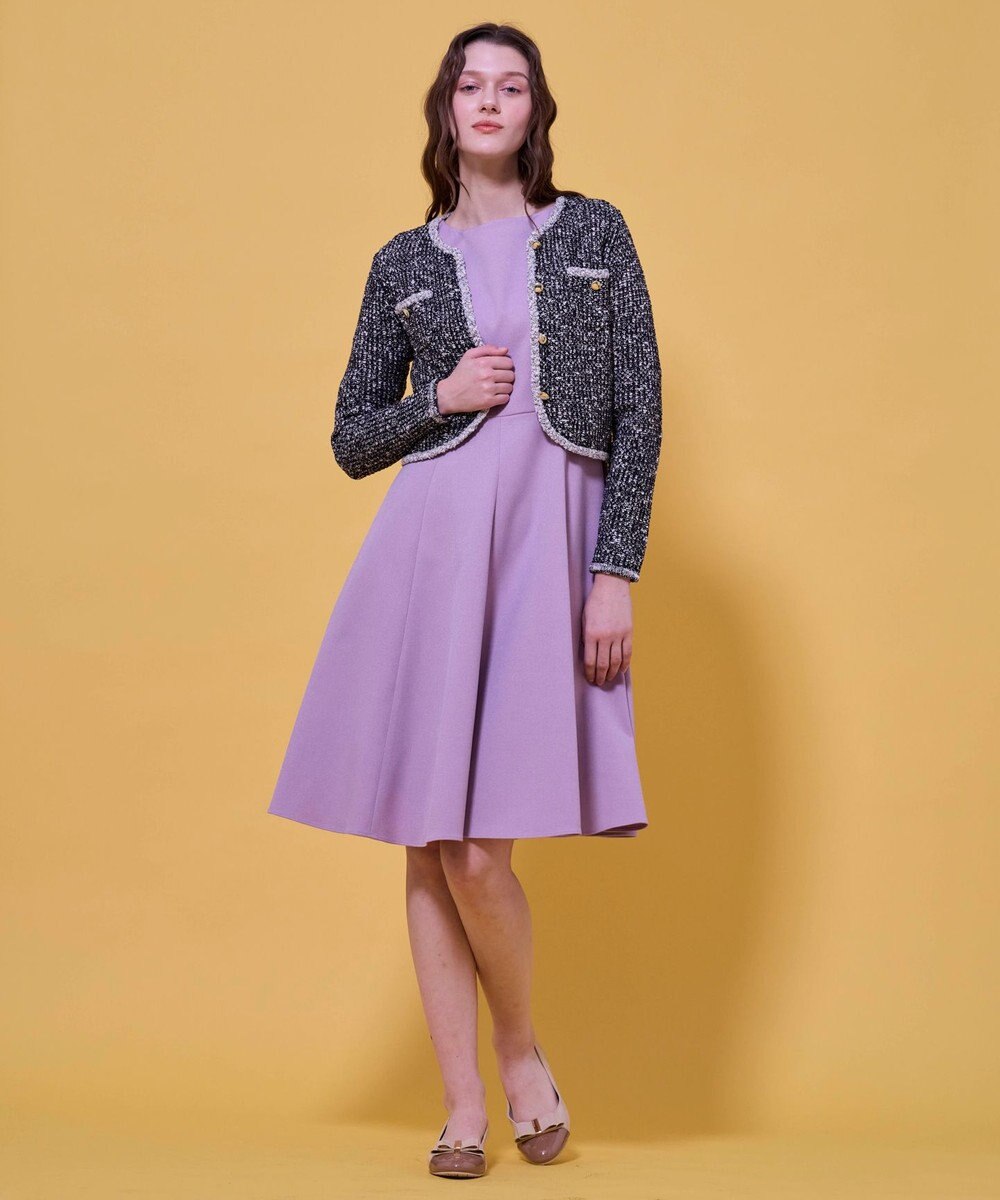 TOCCA TWEEDY MAZE ニットジャケット 