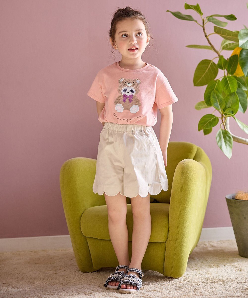 ANY KIDS ミラクルスパンコール 半袖 Tシャツ 