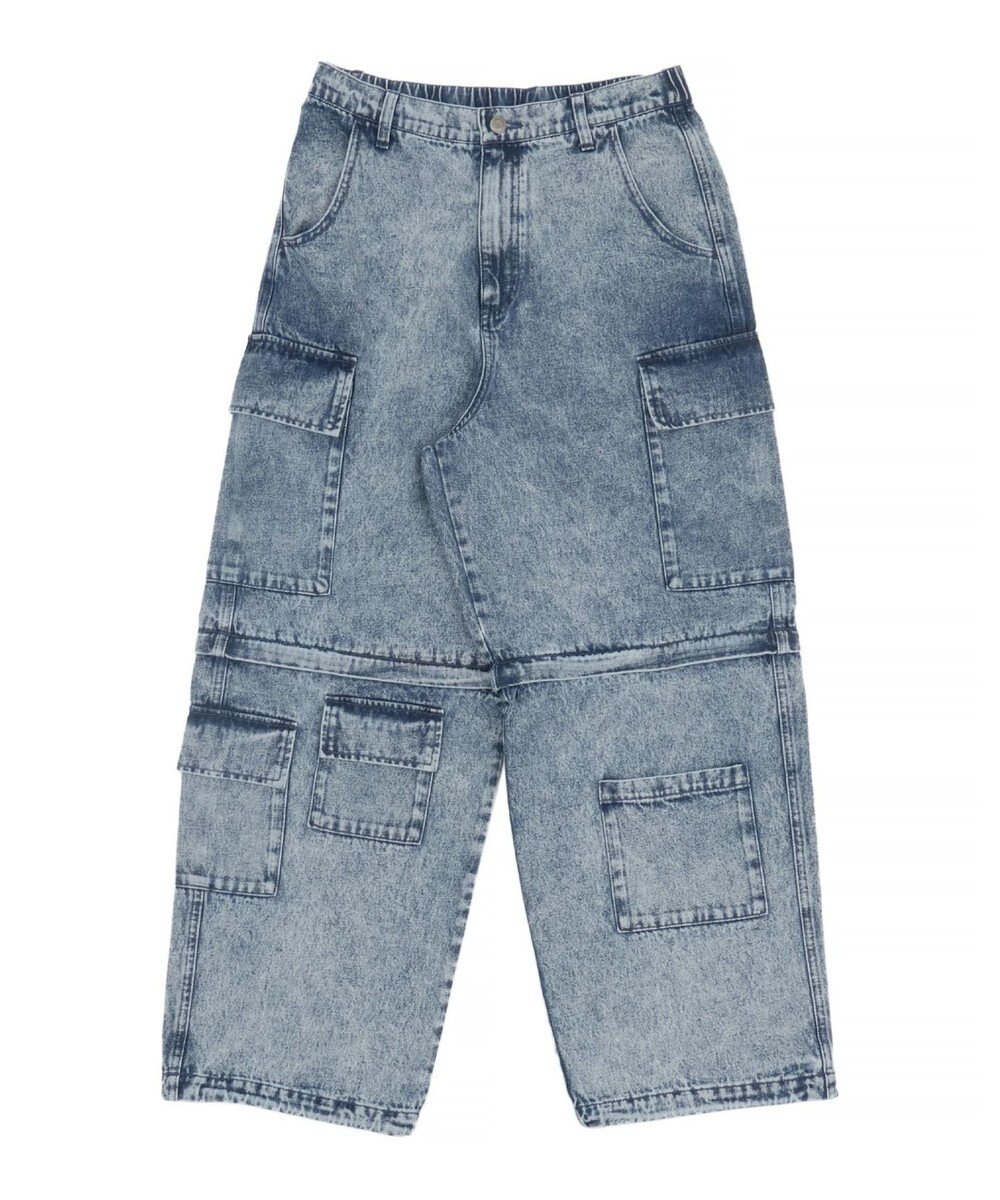 WEGO 2WAYマルチデニムカーゴパンツ 