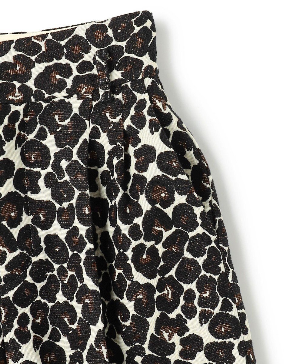 uncrave レオパードジャガード ショートトラウザー 