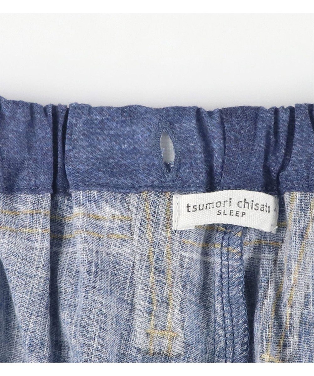 tsumori chisato SLEEP ツモリチサト ボトムス ルームウエア 8分丈 綿100%(本体) 楊柳素材 レディース UOT248 /ワコール 
