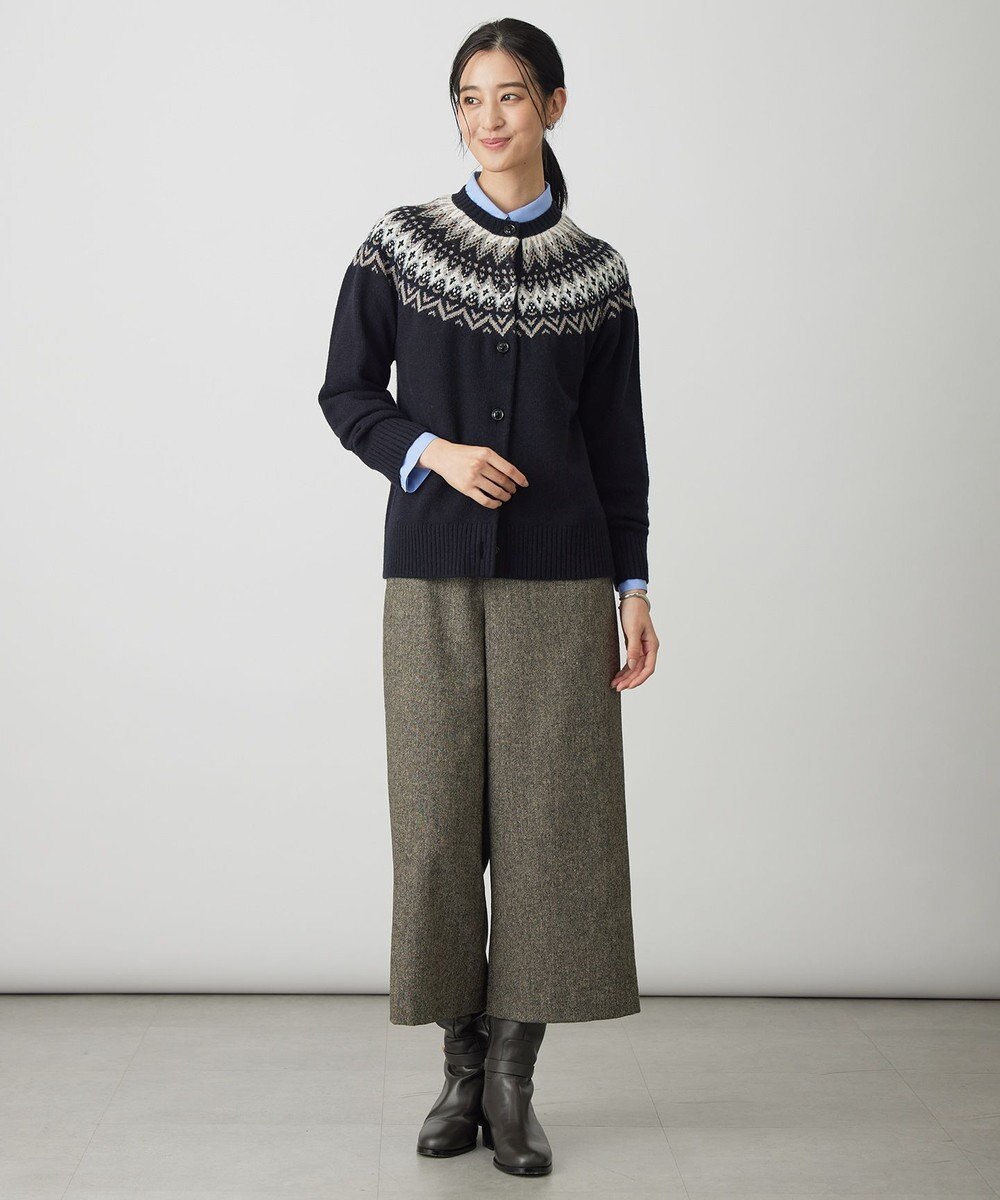 J.PRESS LADIES COTTON TEX ブラウス 