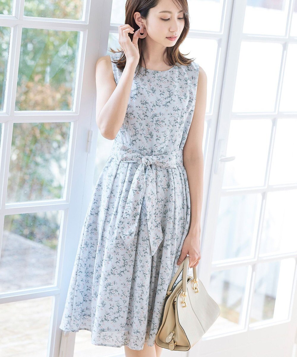 洗える 大人華やかなノースリーブ花柄ワンピース Tiaclasse ファッション通販 公式通販 オンワード クローゼット 洗える 大人華やかなノースリーブ花柄ワンピース Tiaclasse ファッション通販 公式通販 オンワード クローゼット