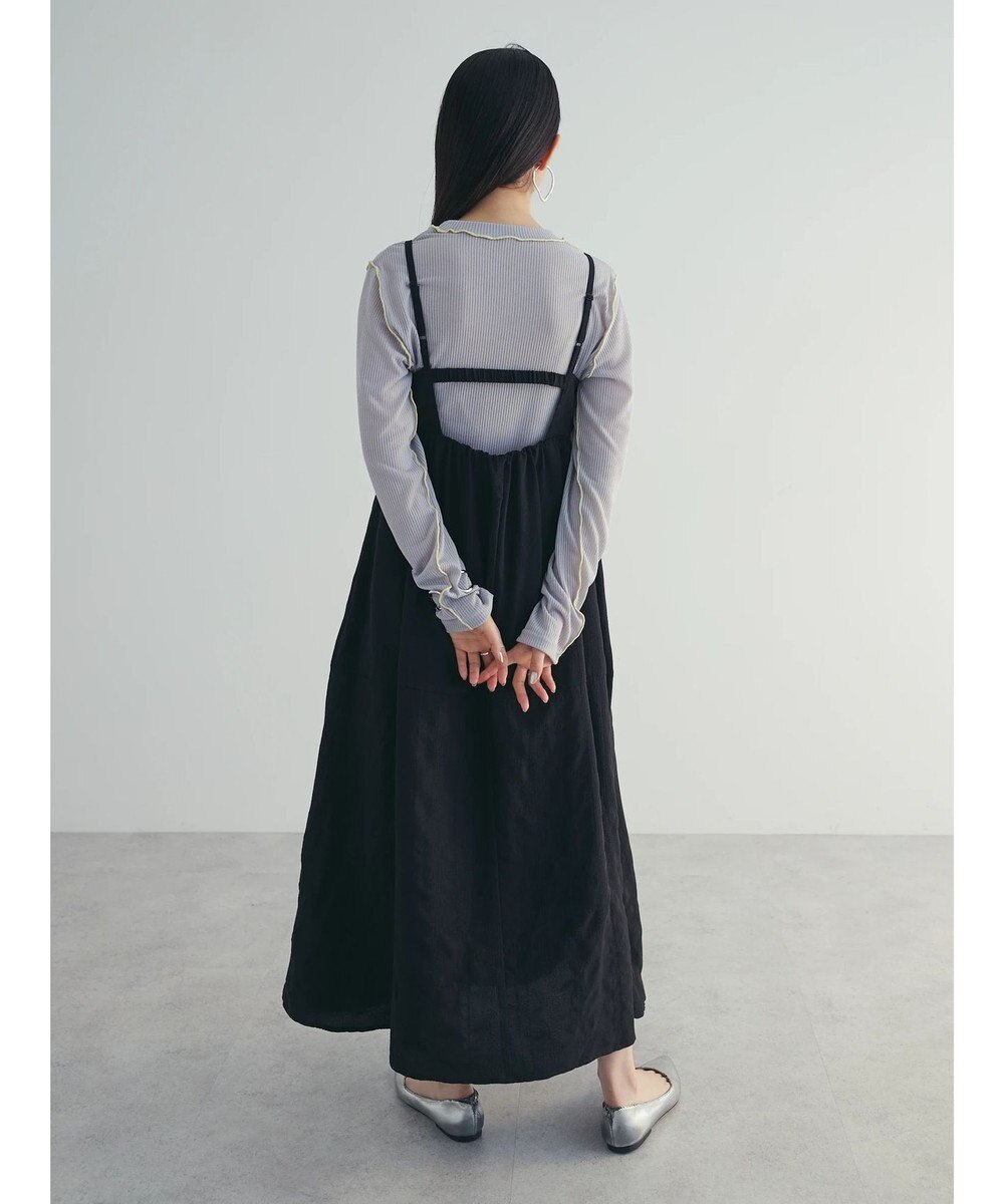 Green Parks ａ．バックギャザーキャミワンピース 