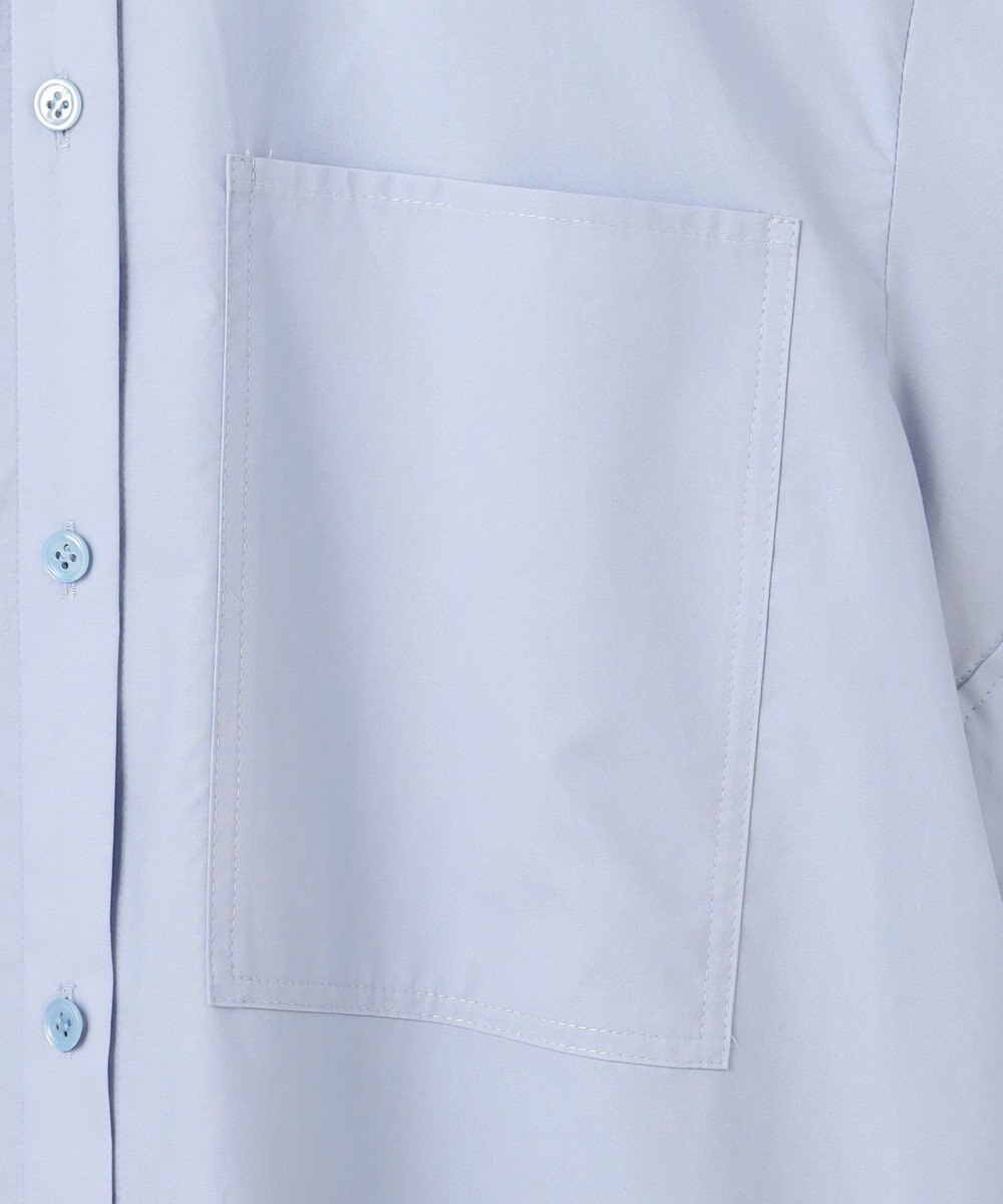 JOSEPH 【洗える】コットンシルク　フルオープンブラウス 