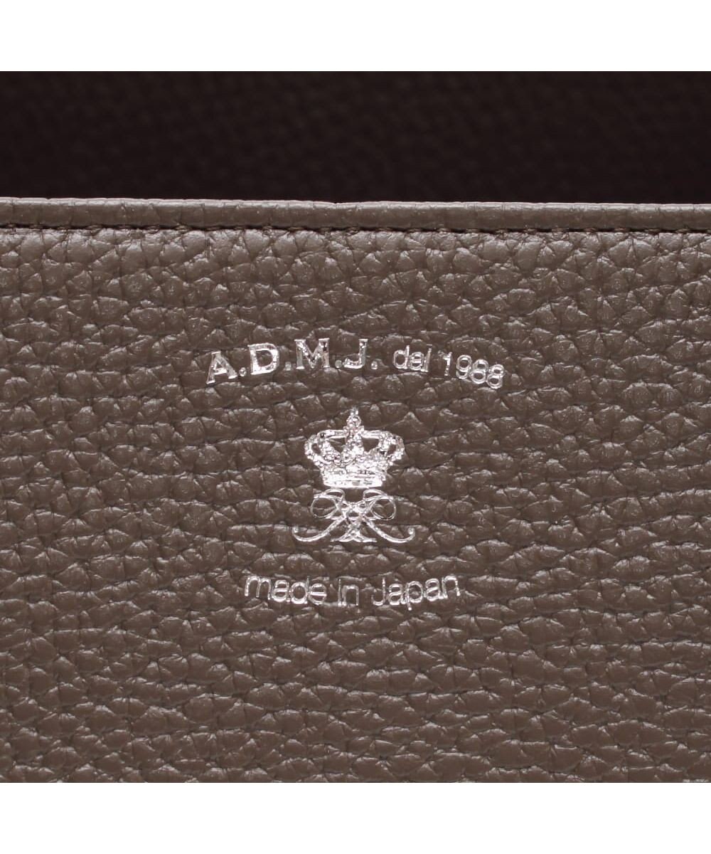 A.D.M.J. 【A4収納可】牛革 トートバッグ 32cm※SILVER金具 