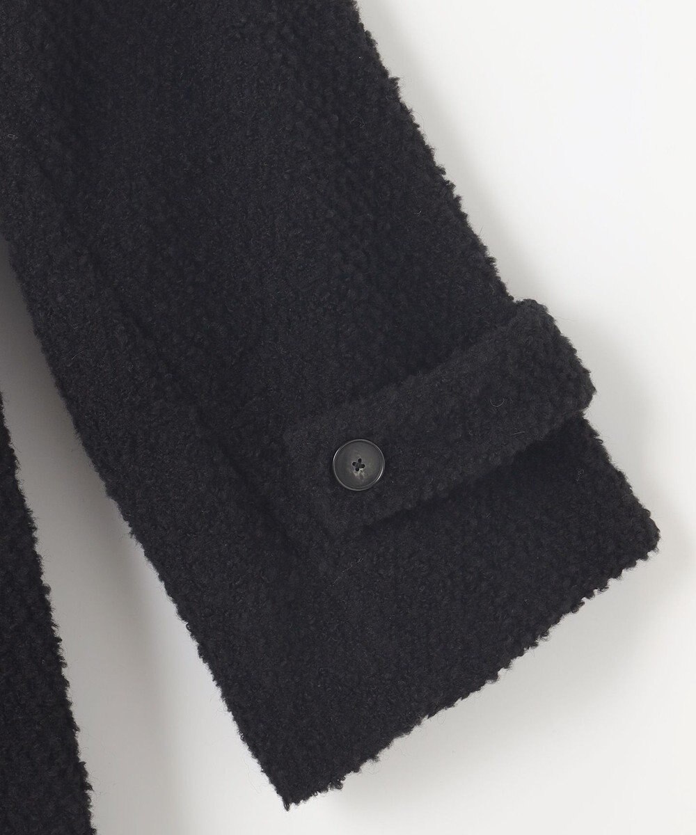 自由区 S FLUFFYステンカラー コート 