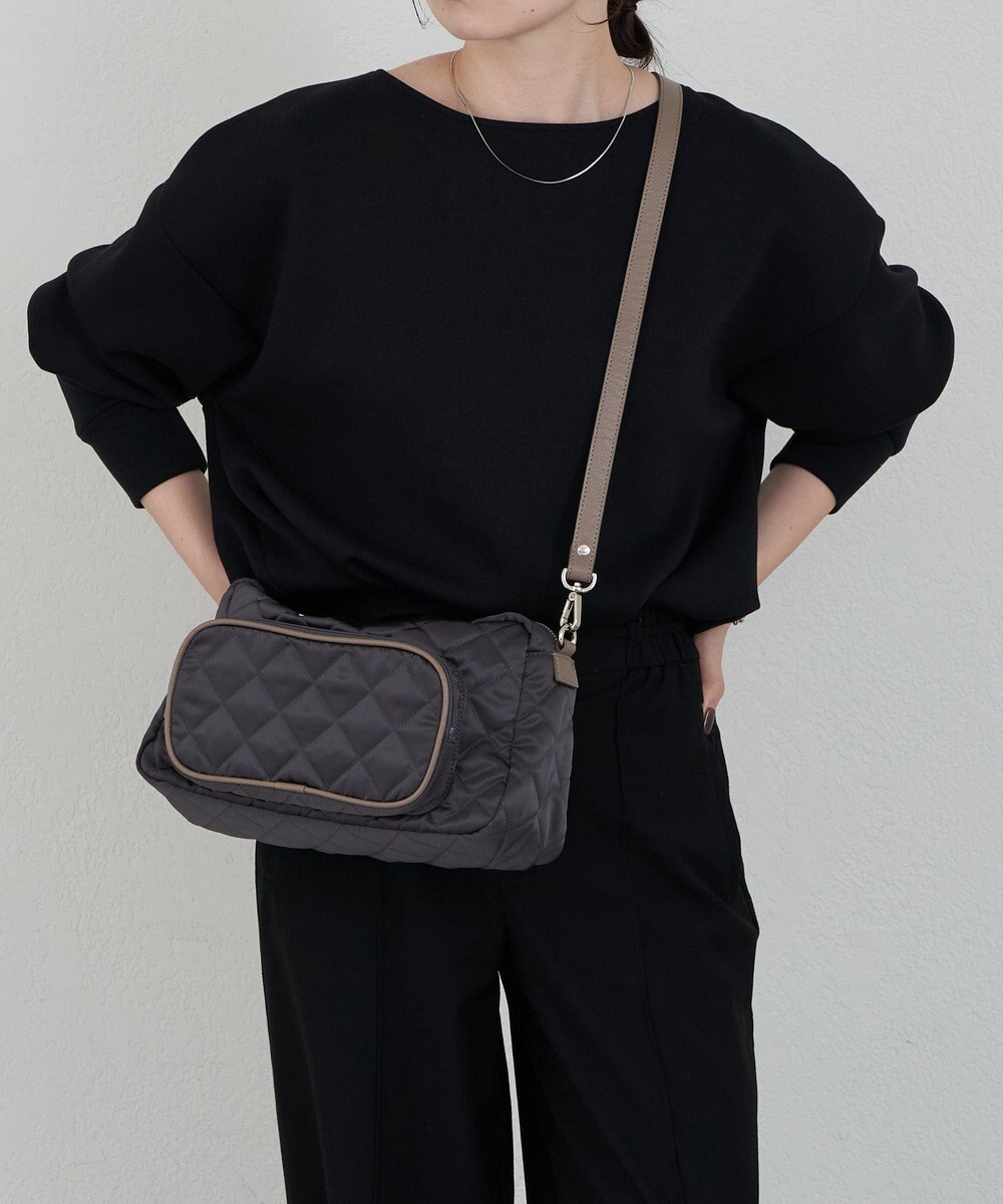 russet 【2025AW新作】キルティング横長2WAYショルダーバッグ(SF-258) 