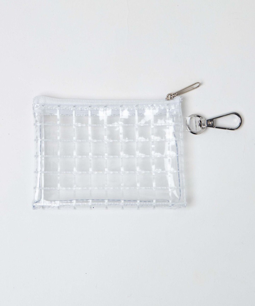 WEGO カラーテープクリアポーチ 