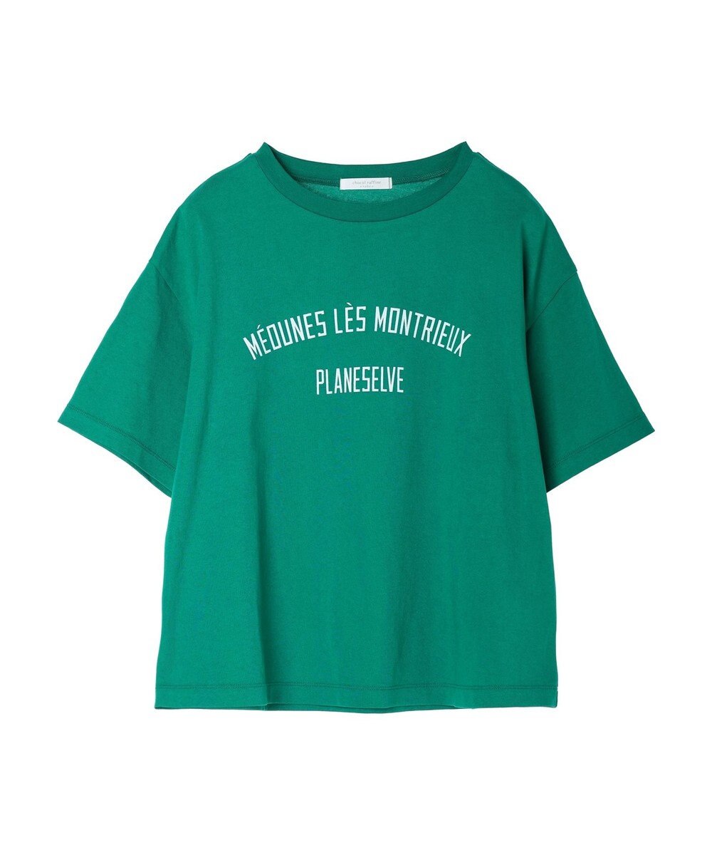 Green Parks キレイ目カレッジボックスＴシャツ 