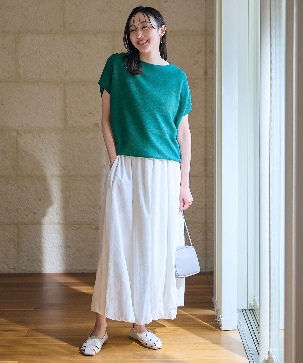 ANY L 【撥水/ウエストゴム】バルーンスカート 