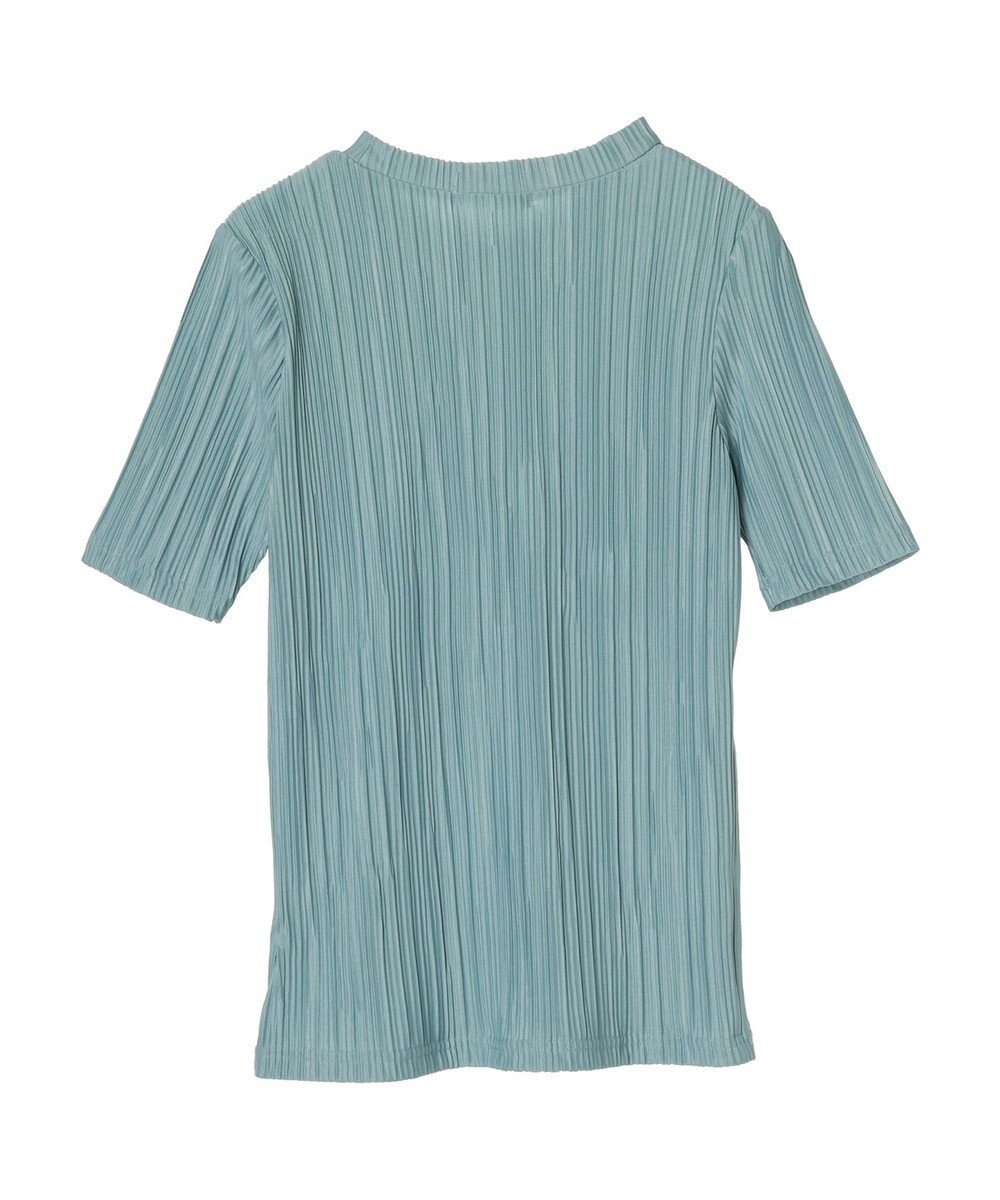 Green Parks プリーツ５分袖プルオーバー 