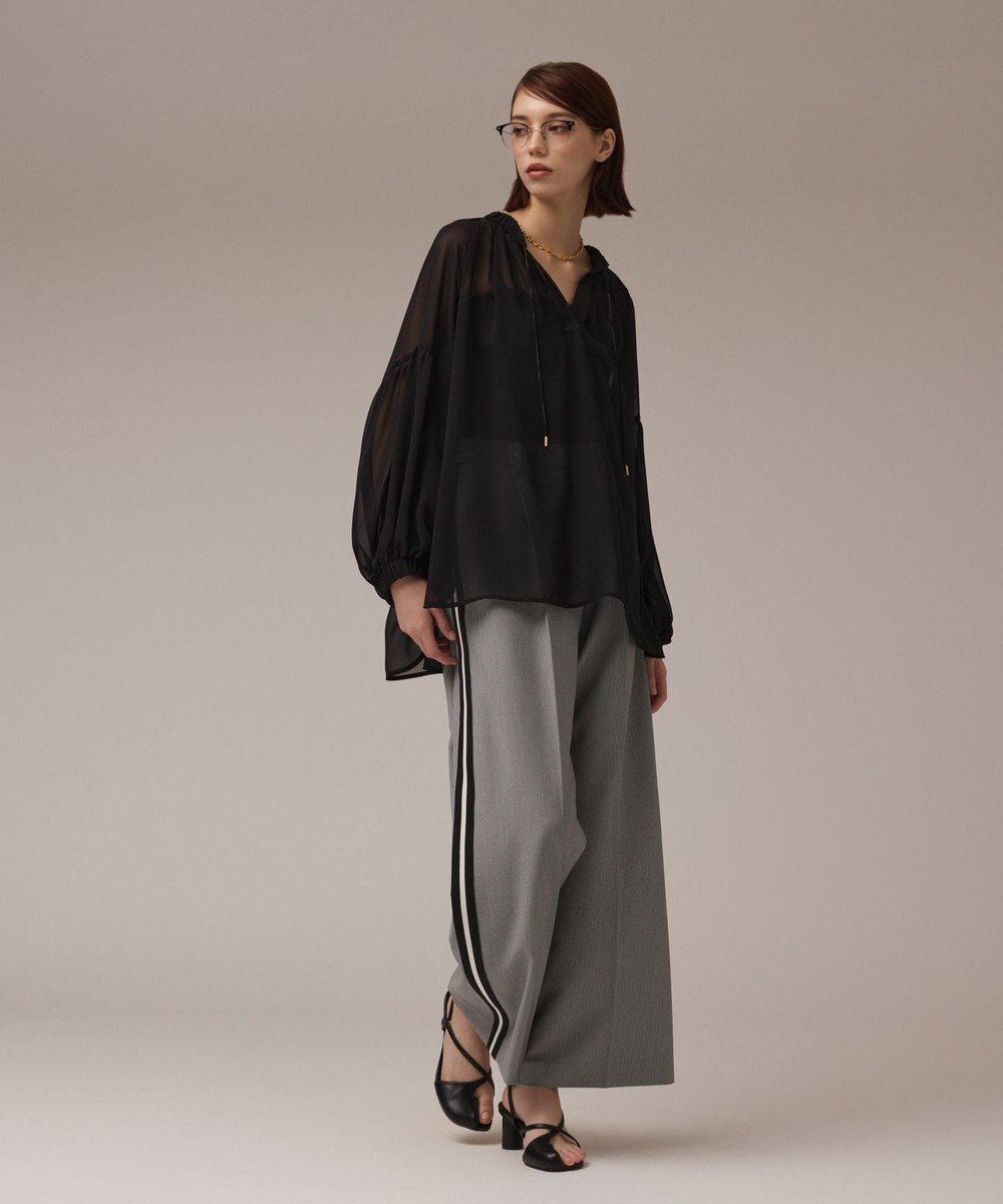 GRACE CONTINENTAL サイドラインパンツ 