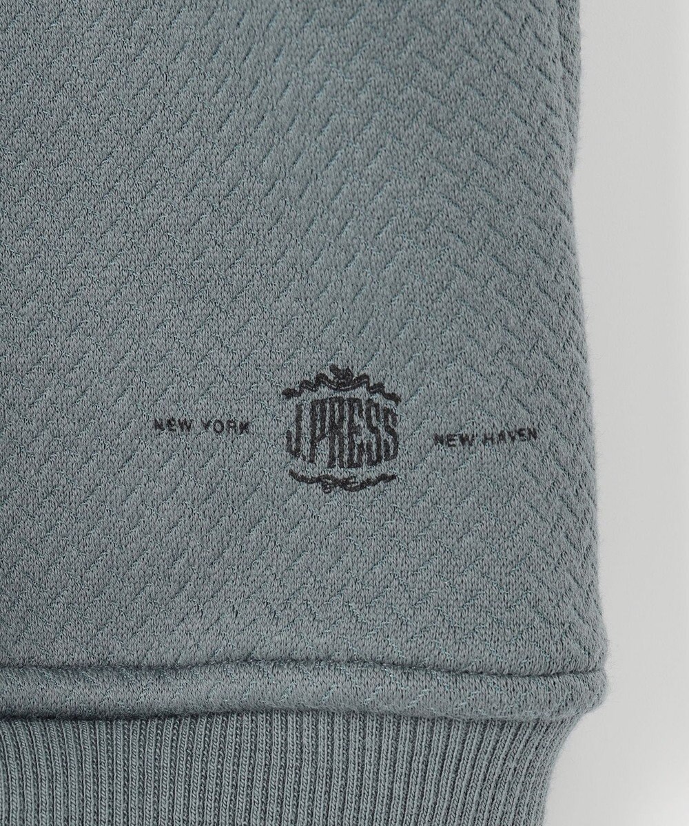 J.PRESS MEN お出かけシーンにも最適【J.PRESS PREMIUM JERSEY】ジャガードリンクス コンビパーカー 
