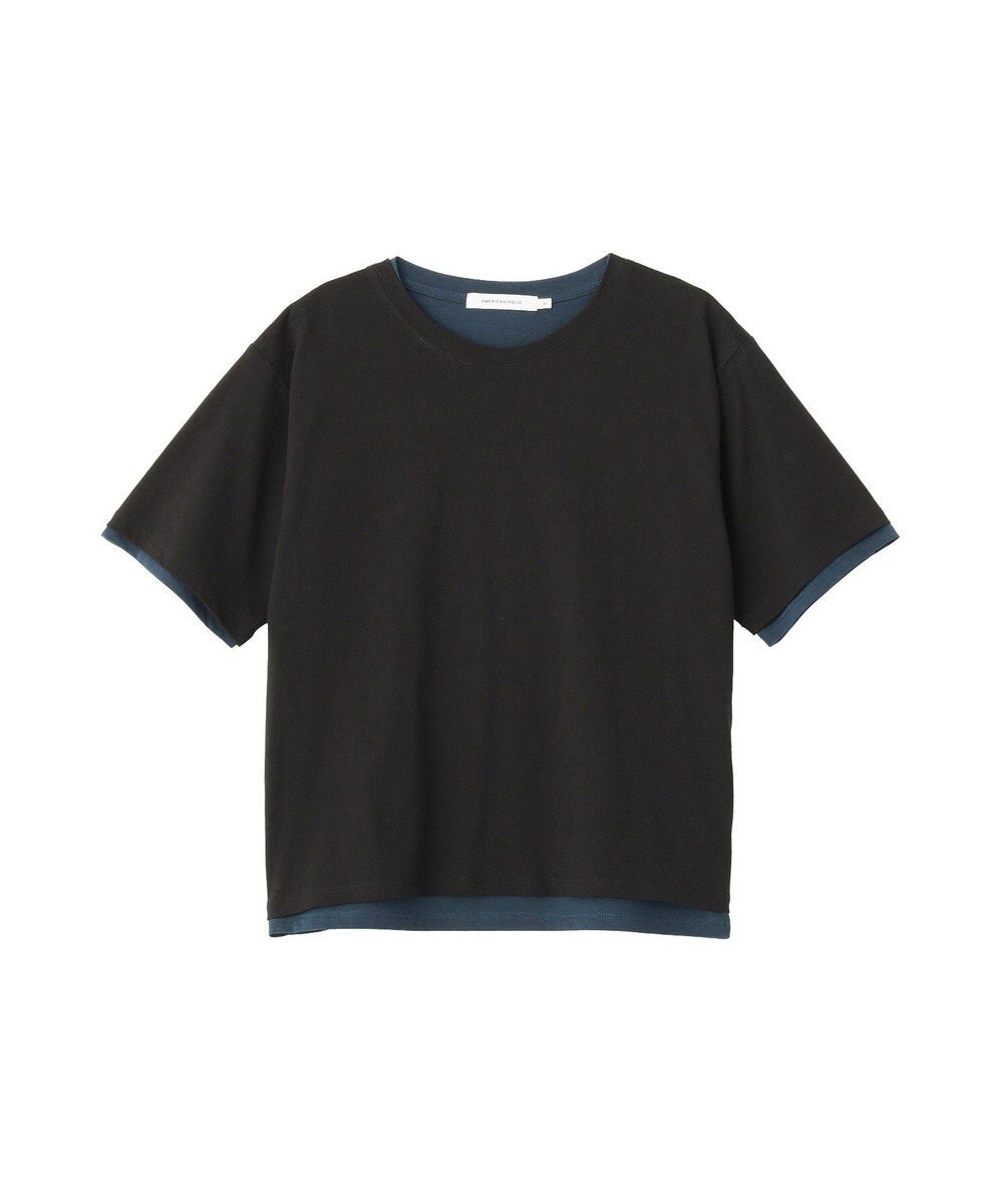 AMERICAN HOLIC 【2点セット】レイヤードシアーTシャツ 