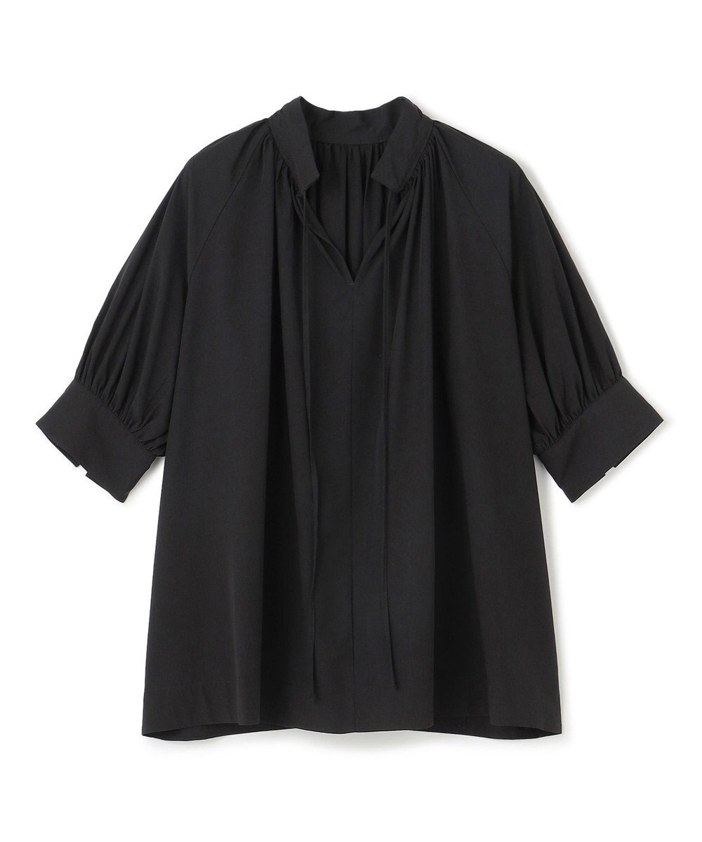 UNFILO L 2WAYギャザーブラウス 