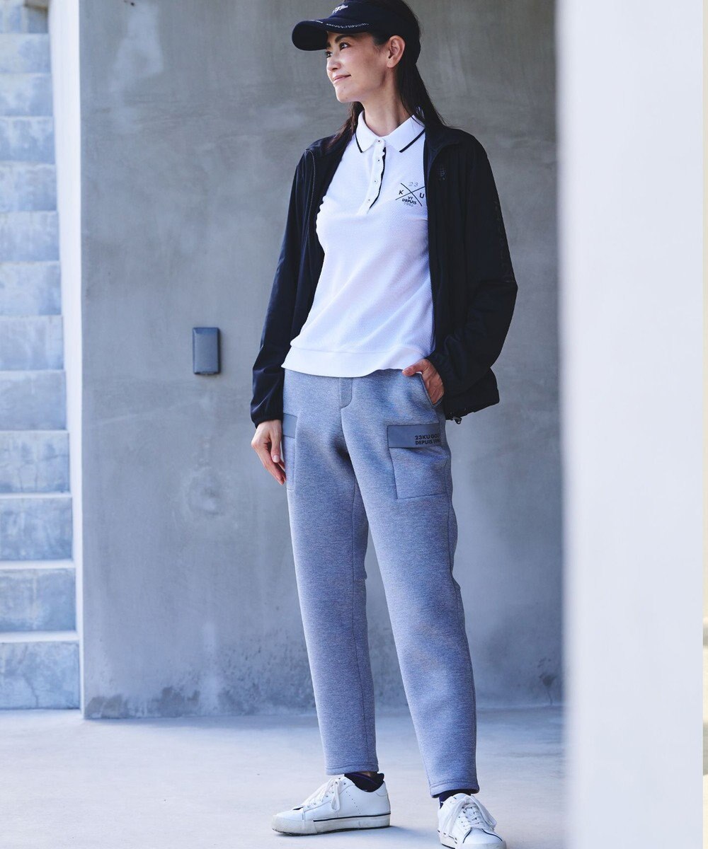 23区GOLF 【UNISEX】バイカラーバイザー 