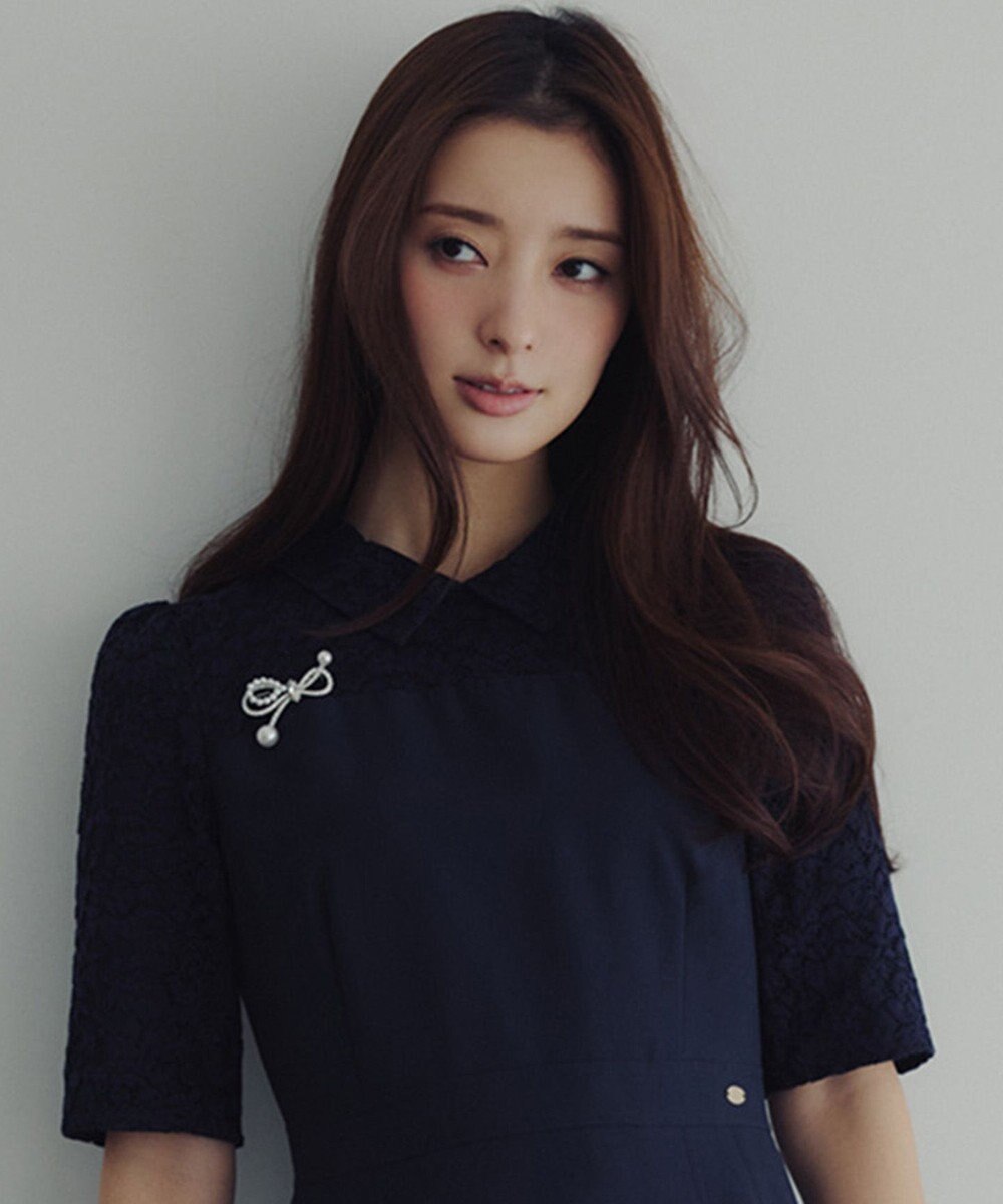 TOCCA SHAKE RIBBON 2WAY BROOCH NECKLACE ブローチネックレス 