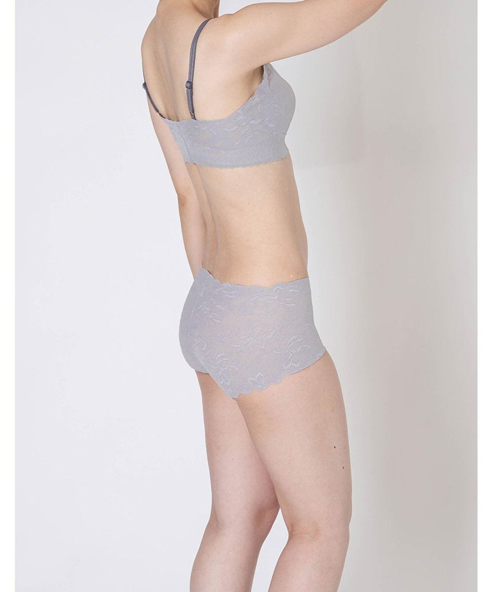 WACOAL ショーツ 【GOCOCi ゴコチ】 CGG297とペア 肌あたりのやさしいレース アウターにひびきにくい はきこみ丈あさめ レディース PGG197 /ワコール 