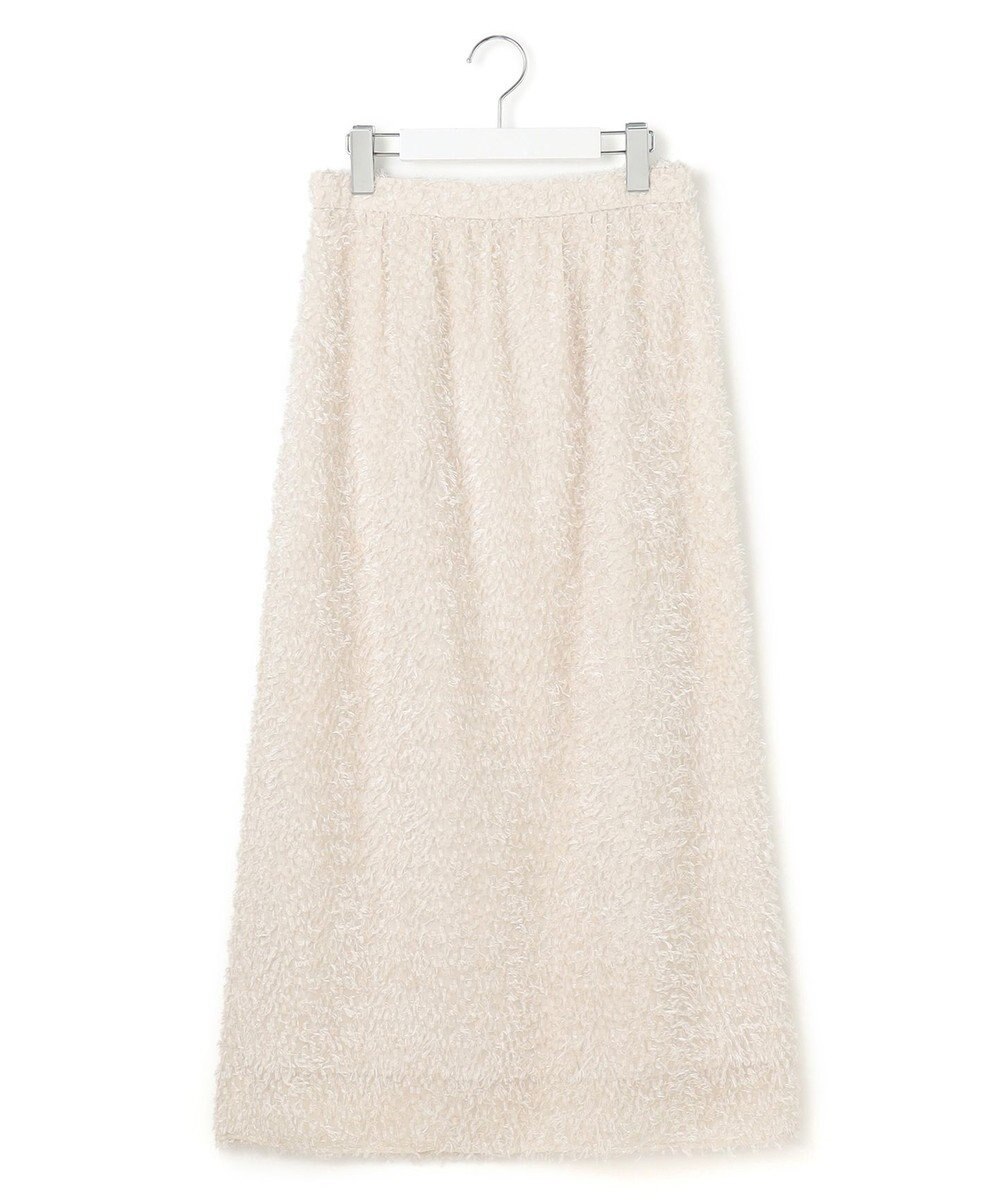 23区 【洗える】ヘアリーカットジャカード スカート 