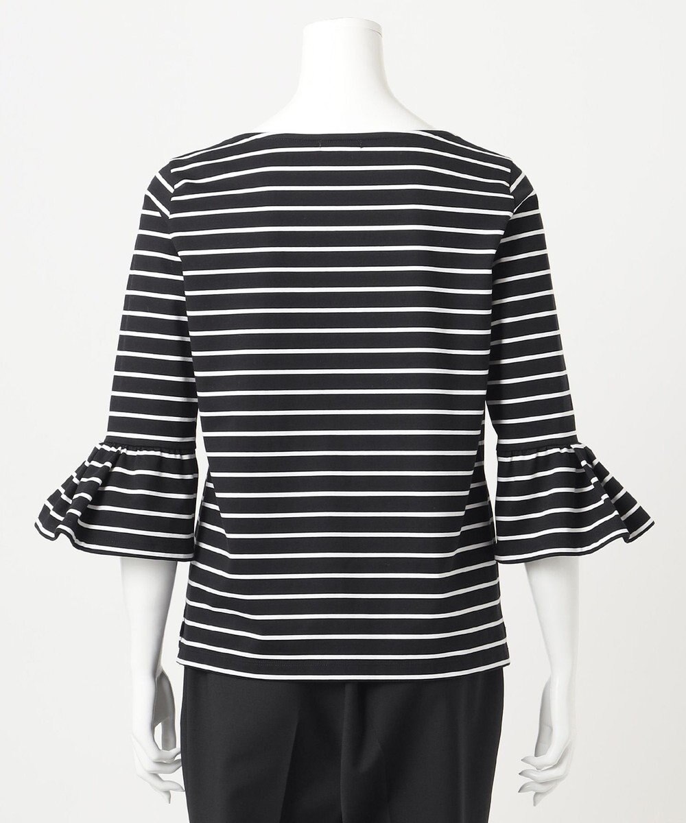 23区 L 【R(アール)】ビジュ― ストライプ ジャージー 