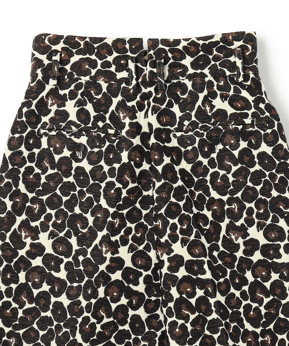 uncrave レオパードジャガード ショートトラウザー 