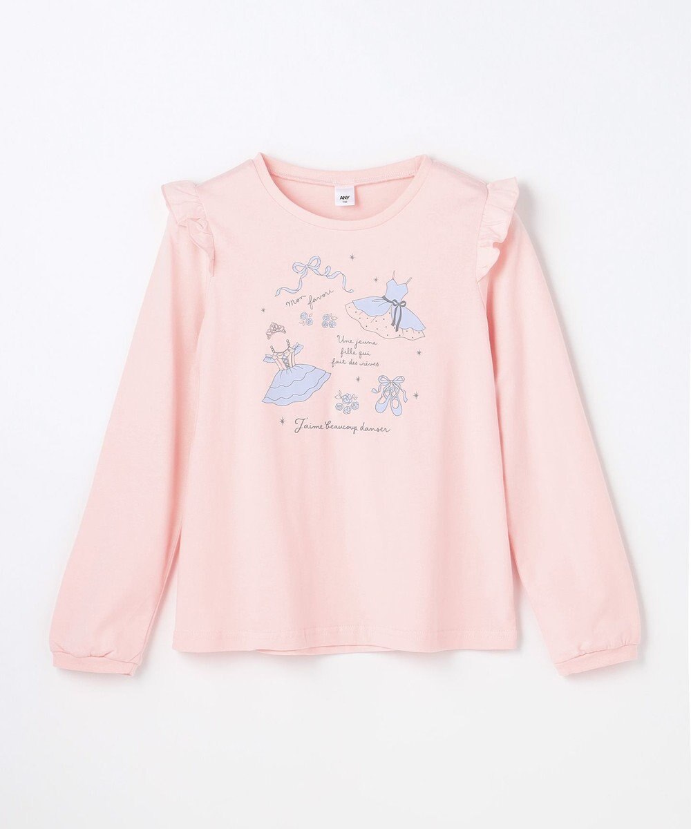 ANY KIDS 【WEB限定】7days プリント 長袖Tシャツ 