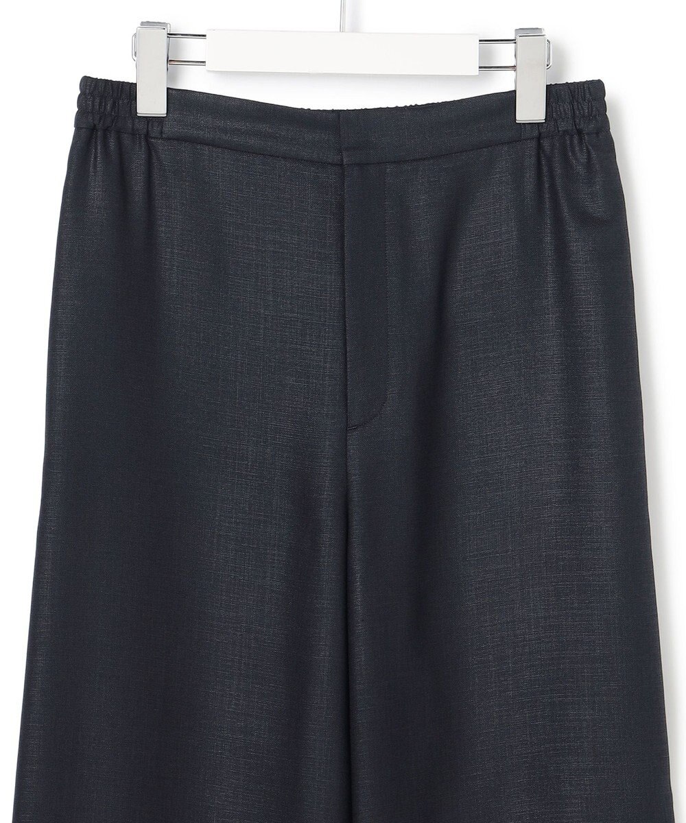 23区 【先行予約】リネンライクグロッシー ワイドパンツ 