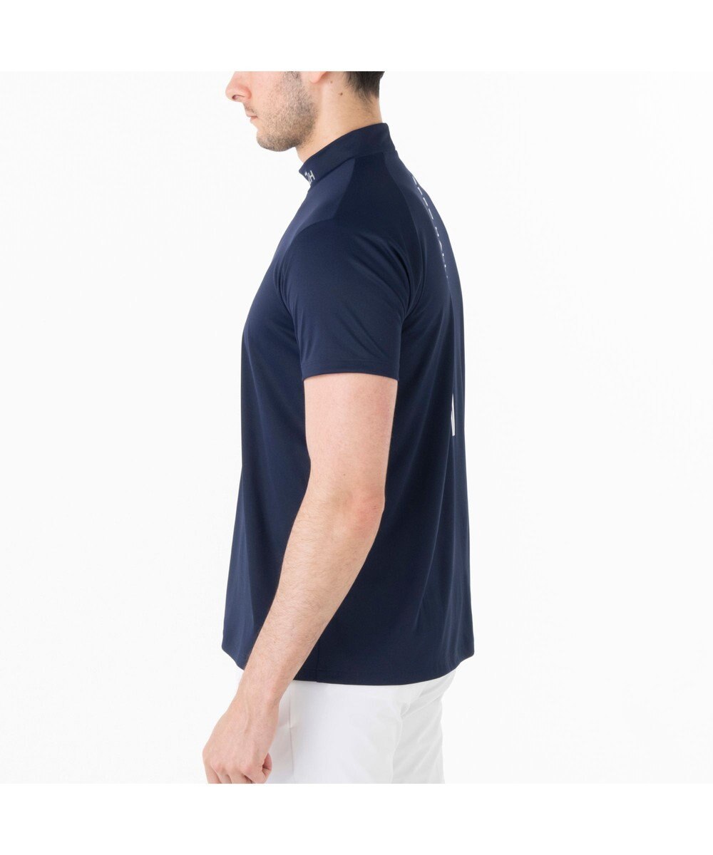 ZERO HALLIBURTON 【防透け】 モックネック Tシャツ ZHG-A4S4 82814 ゴルフウェア 