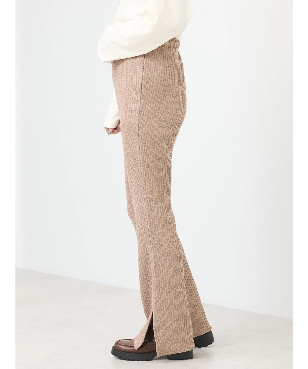 earth music&ecology ぽこぽこスリットパンツ 